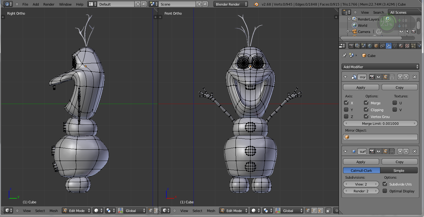 3d modeling
